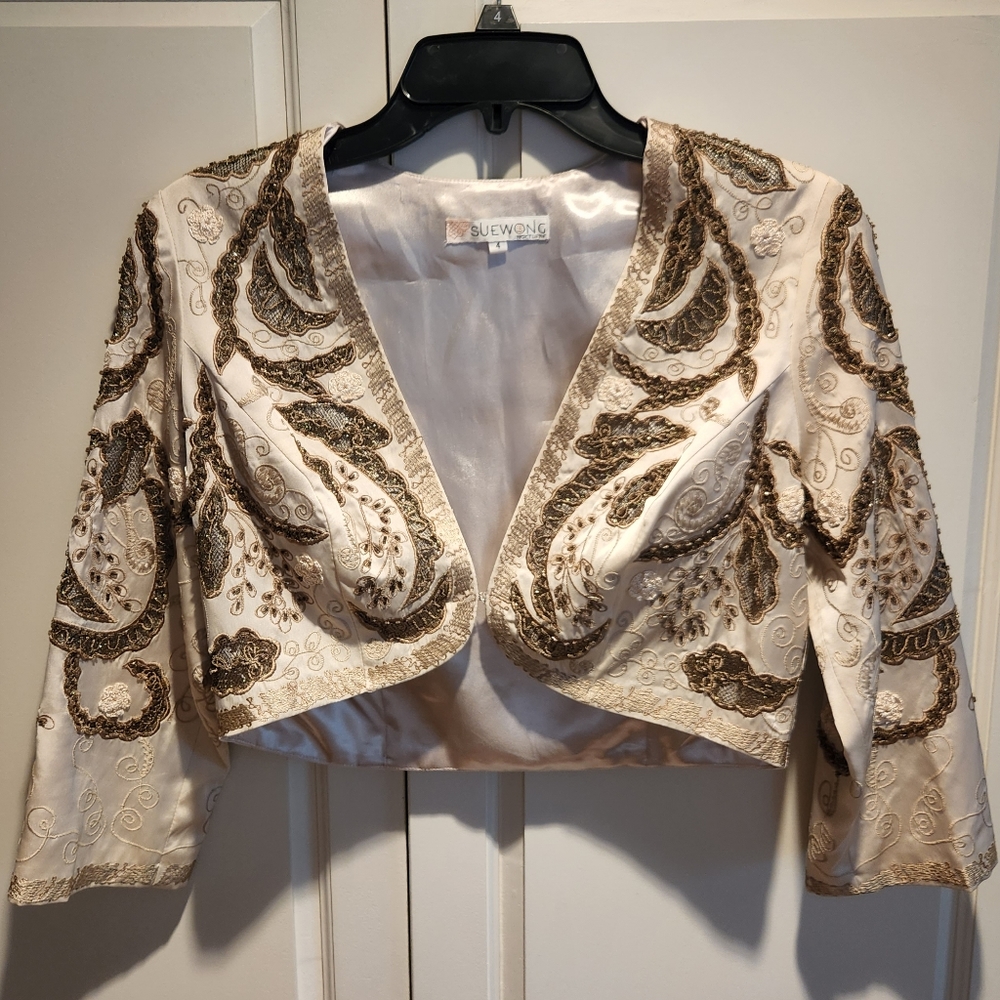 Sue Wong Beaded Bolero